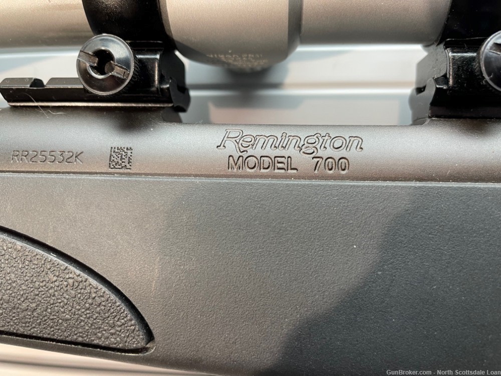Remington 700 ADL, 308 Win, Bolt Action Rifle, Nikon BDC Prostaff Scope-img-3