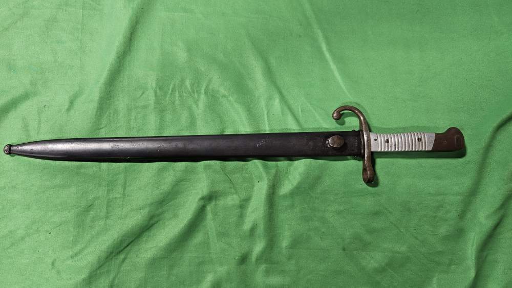 1891 MAUSER BAYONET W/SCABBARD-img-2