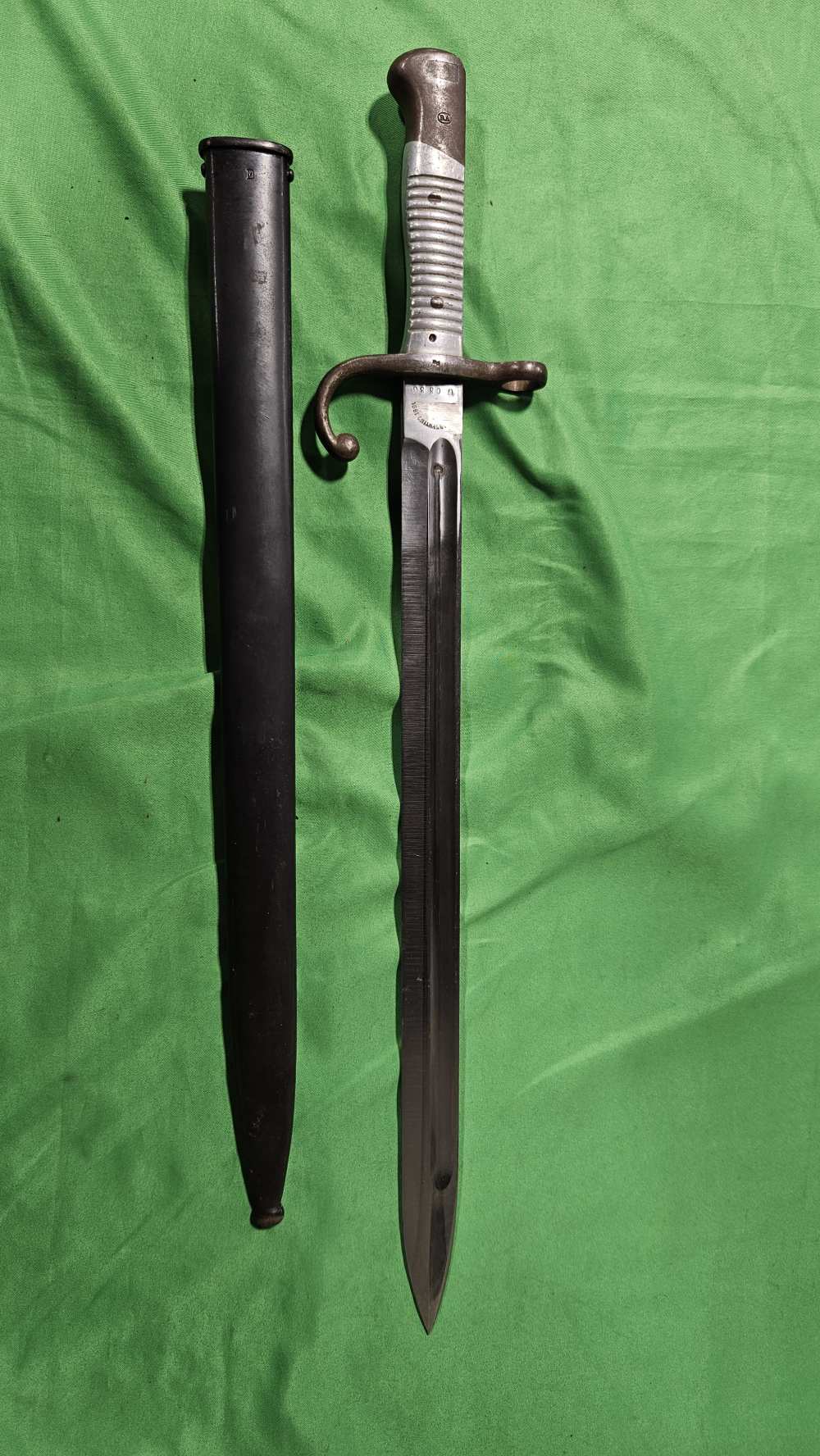 1891 MAUSER BAYONET W/SCABBARD-img-0