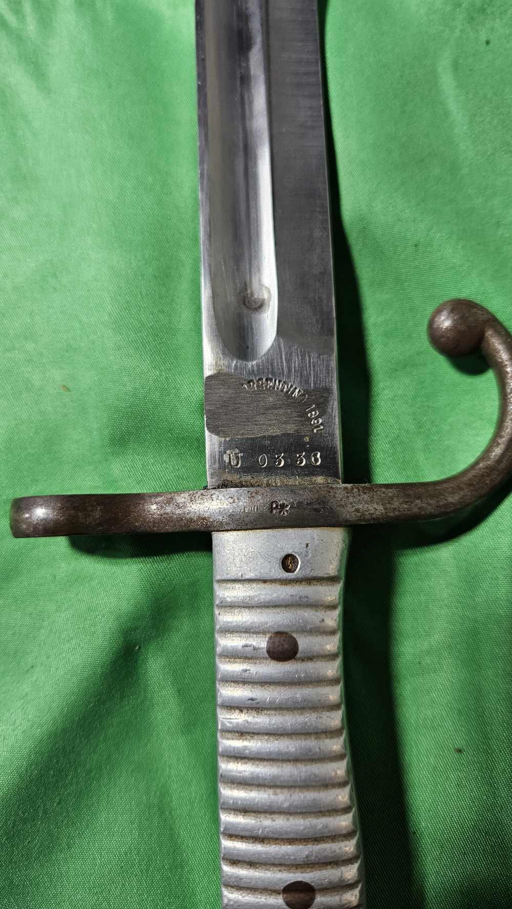1891 MAUSER BAYONET W/SCABBARD-img-5