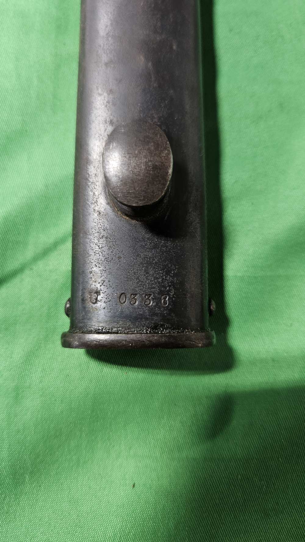 1891 MAUSER BAYONET W/SCABBARD-img-9