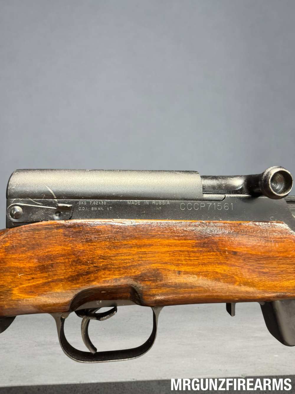 Russian SKS Carbine 7.62x39 Semi Auto Rifle w/ Bayonet -img-7