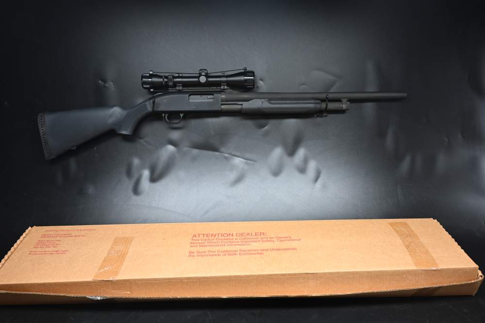 Mossberg 500 Special Hunter 12 Gauge Slug Gun w/ Scope 22" Rifled Barrel-img-0