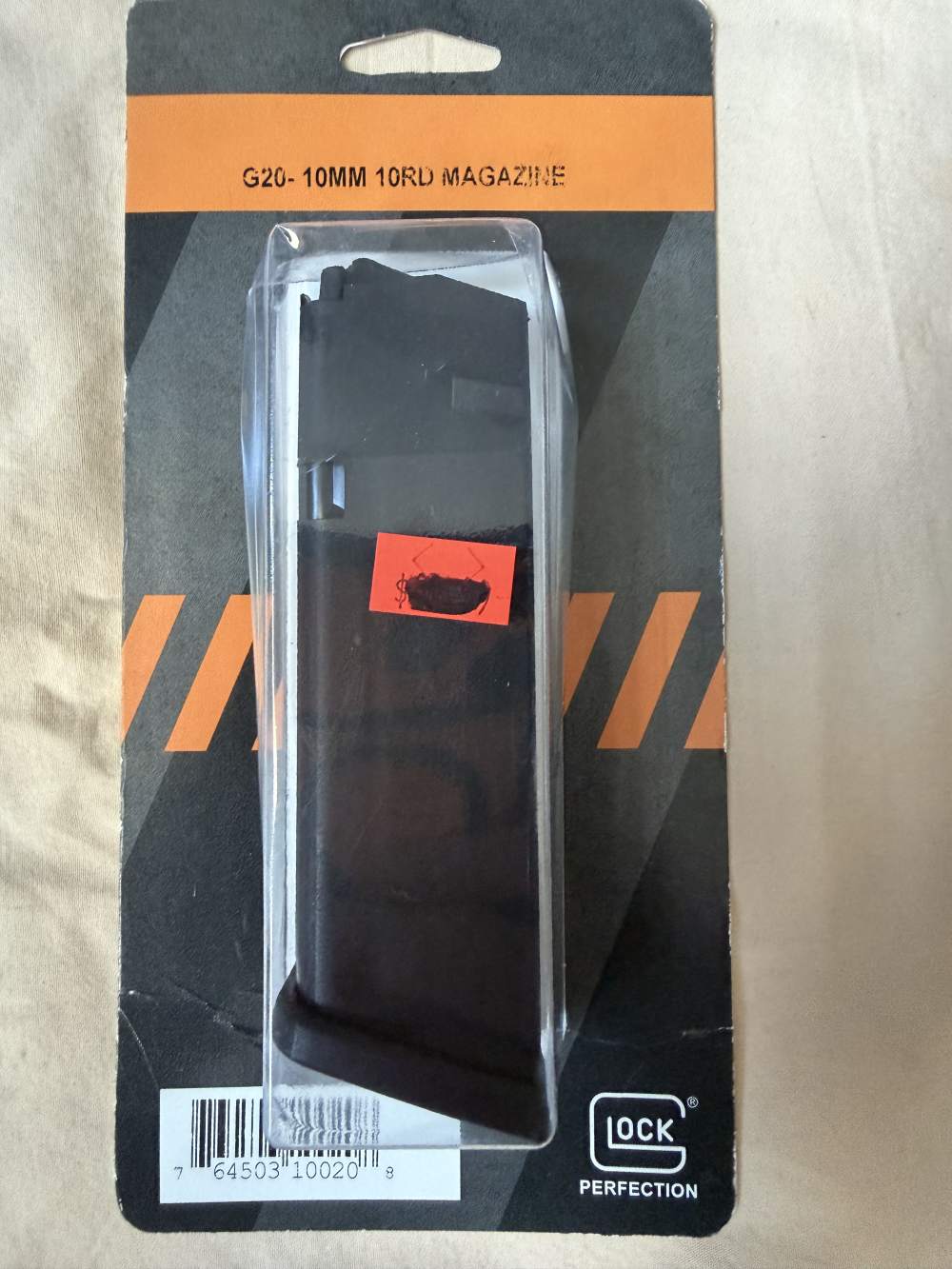 Factory Glock 20 Magazine 10mm NIB 10 Round capacity-img-0