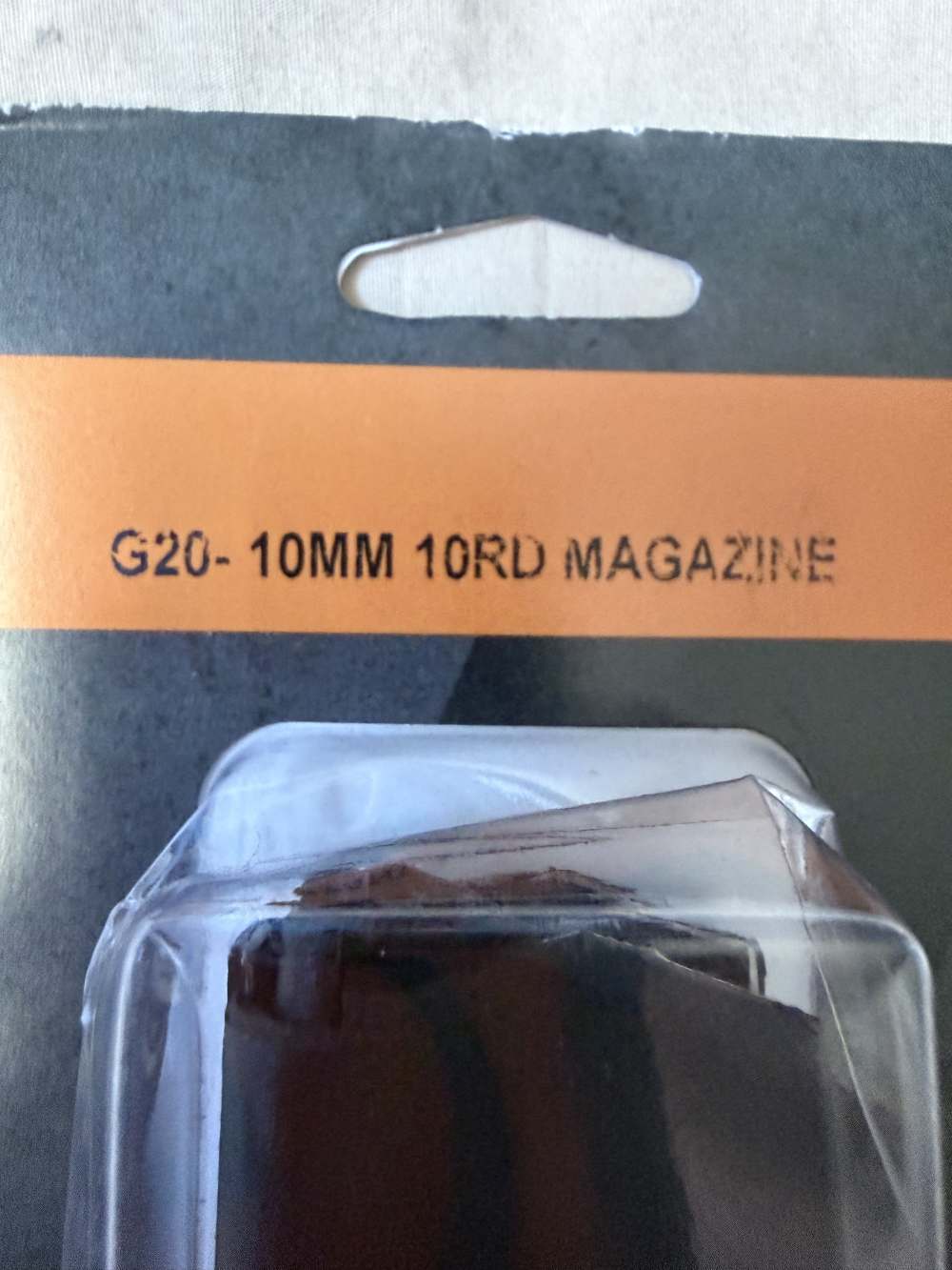 Factory Glock 20 Magazine 10mm NIB 10 Round capacity-img-1