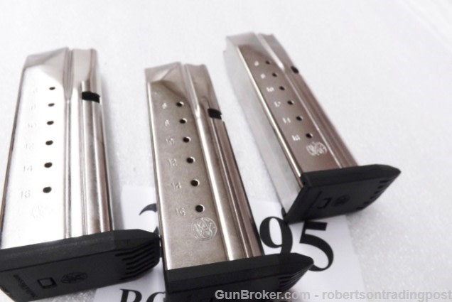 3 S&W 9mm SW9 Magazines 16 shot SW9VE SD9 SD9VE $19.90 ea Free ship 25095-img-6