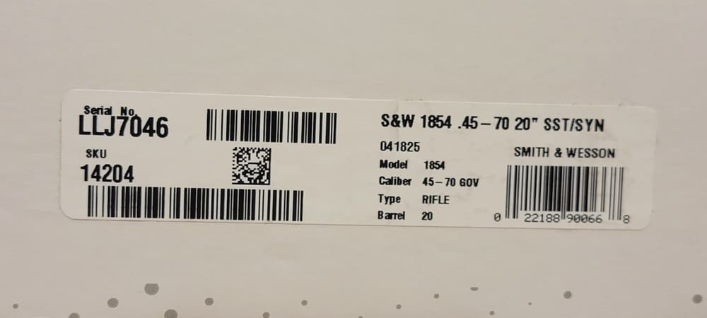 Smith and Wesson Model 1854 45-70 GOVT 20" Threaded Barrel -img-17