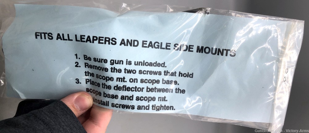 SKS Shell Deflector 7.62x39 , Fits Leapers & Eagle Side Mounts-img-1