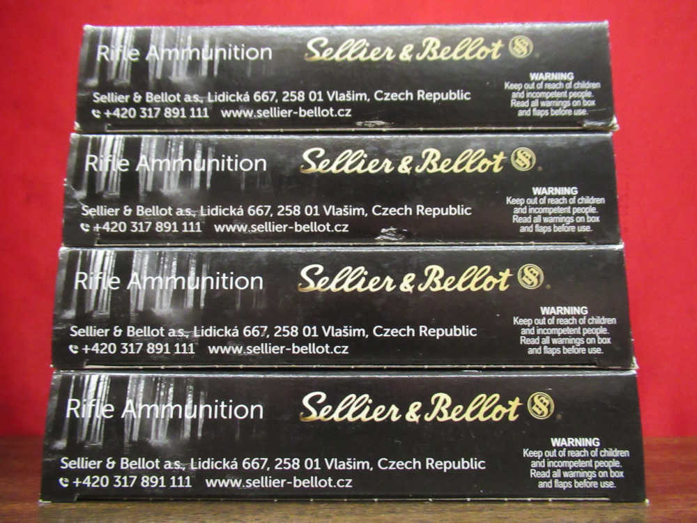 80RDs S&B Sellier & Bellot 8x57 JR 8mm Rim Mauser 196 GR SP Ammo Ammunition-img-4