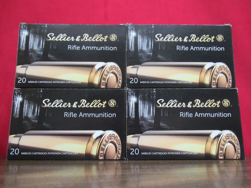 80RDs S&B Sellier & Bellot 8x57 JR 8mm Rim Mauser 196 GR SP Ammo Ammunition-img-0