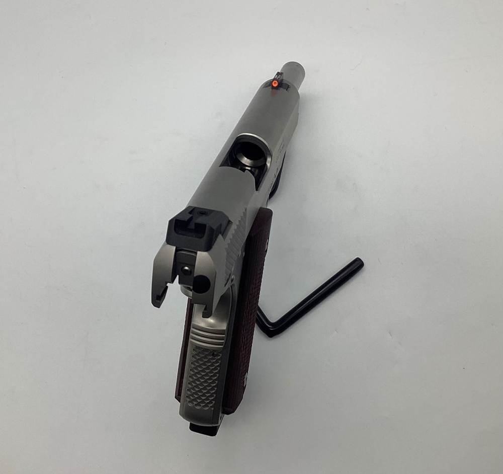 Ed Brown Custom 1911 Executive Commander, .45 ACP, Stainless, OG Soft Case-img-5