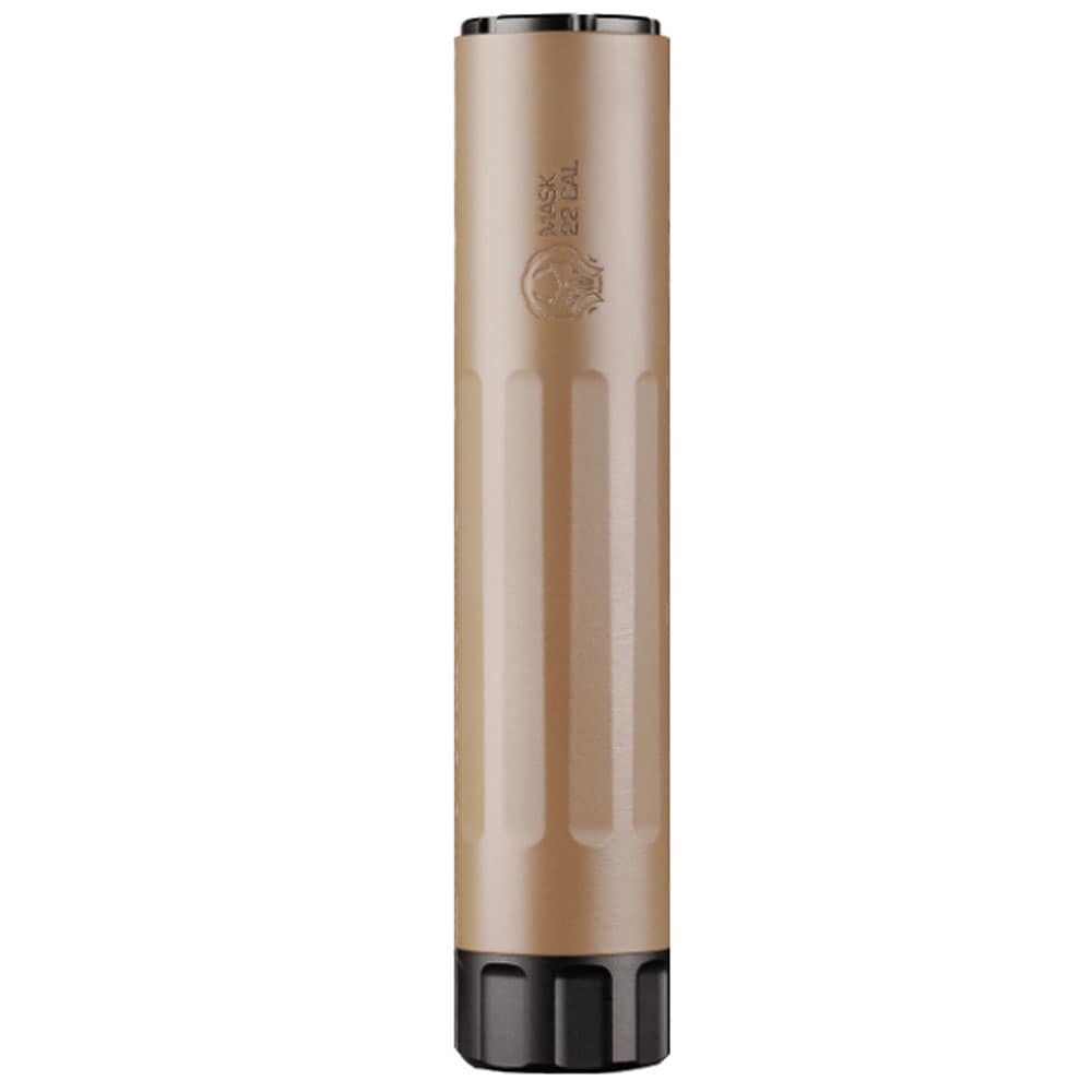 Dead Air Mask - .22 LR Suppressor - 1/2x28 DT - FDE-img-0