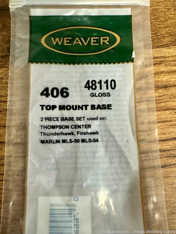 Weaver Thompson Center Marlin Scope Base-img-1