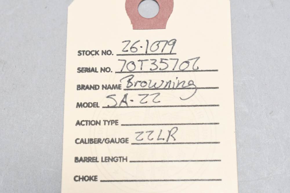 Belgian Browning Model SA-22 Grade 1 Takedown Semi Auto Rifle 22 LR 1970-img-1