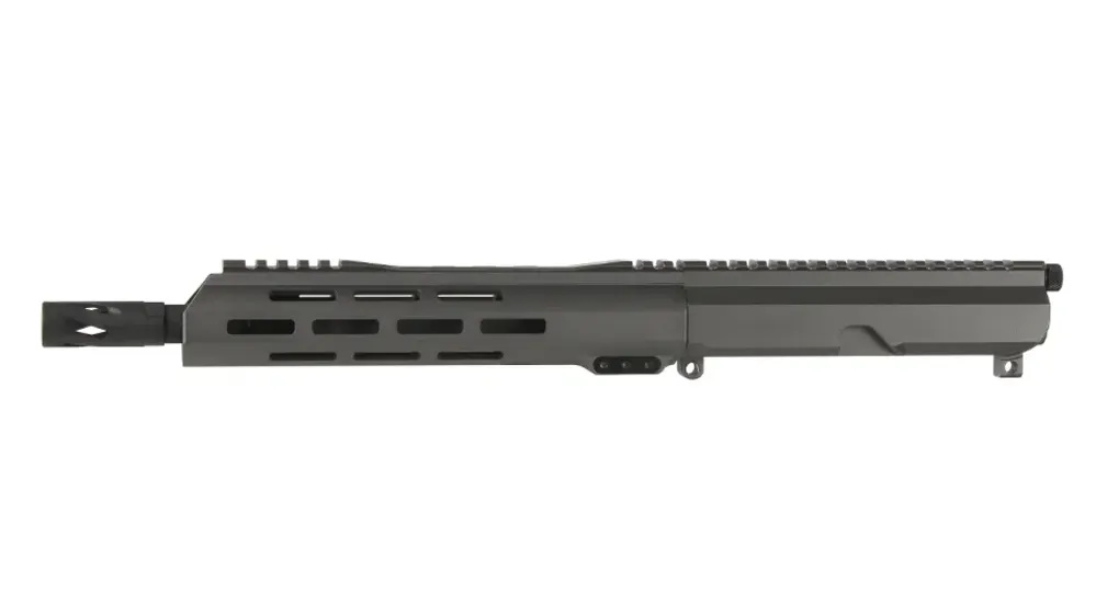AR-10 8.6 Blackout 10.5" Side Charging Tungsten Upper Receiver with BCG-img-1