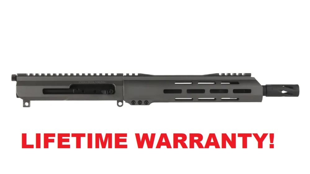 AR-10 8.6 Blackout 10.5" Side Charging Tungsten Upper Receiver with BCG-img-0