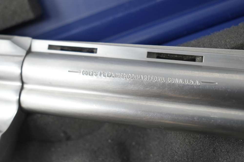 Colt Python Elite .357 Mag 6" Stainless Custom Shop w/ Case-img-4