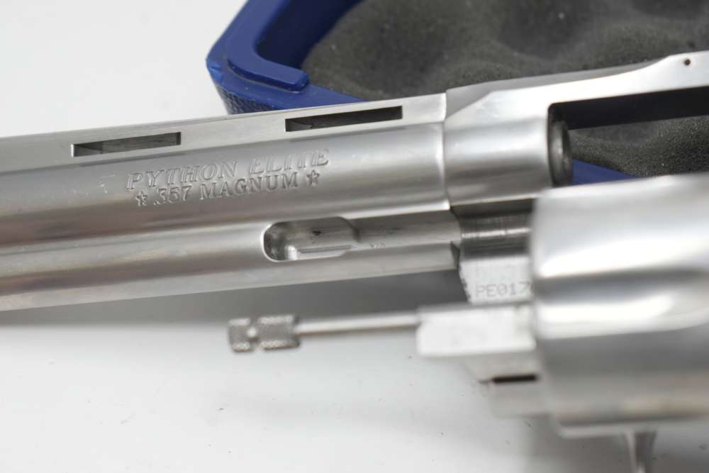 Colt Python Elite .357 Mag 6" Stainless Custom Shop w/ Case-img-23