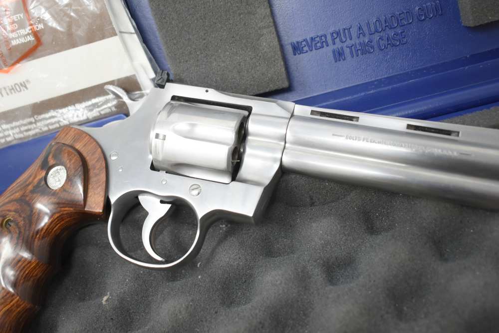 Colt Python Elite .357 Mag 6" Stainless Custom Shop w/ Case-img-2