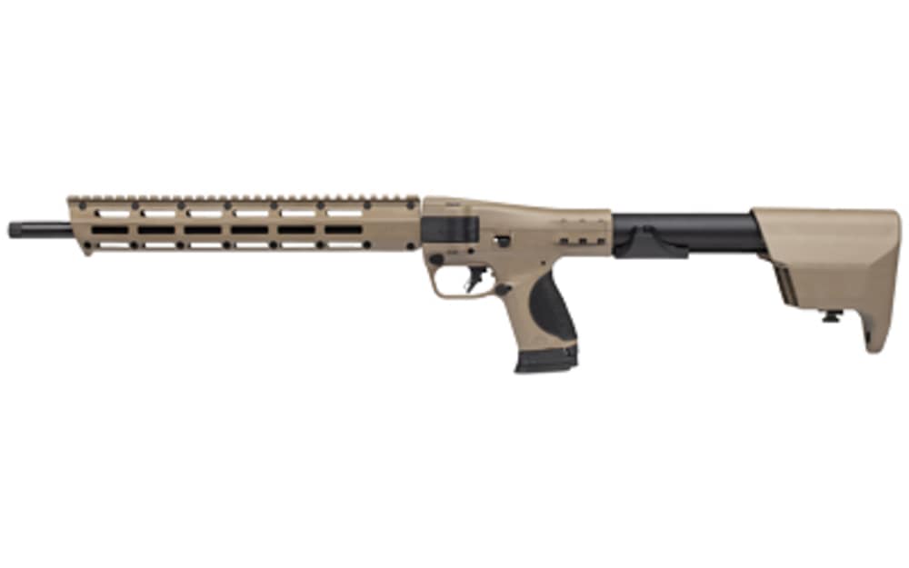 Smith & Wesson M&P FPC FDE 9mm Folding Carbine 23+1 Threaded-img-0