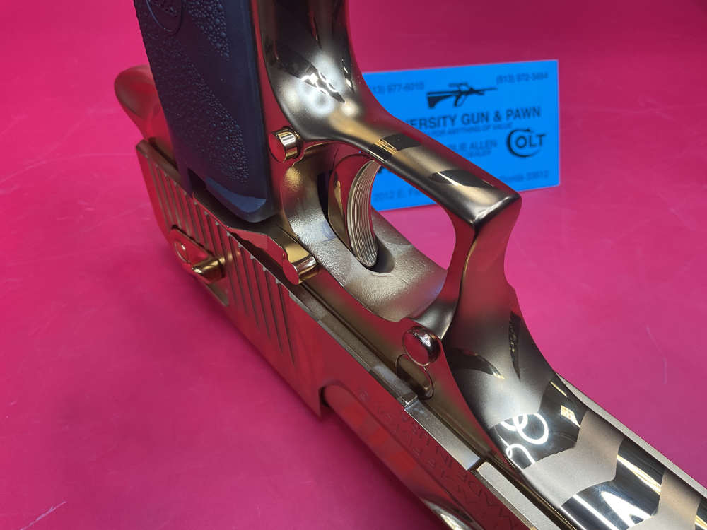Magnum Research Desert Eagle Mark XIX L6 44 Mag Gold Tiger Stripes 6"-img-29