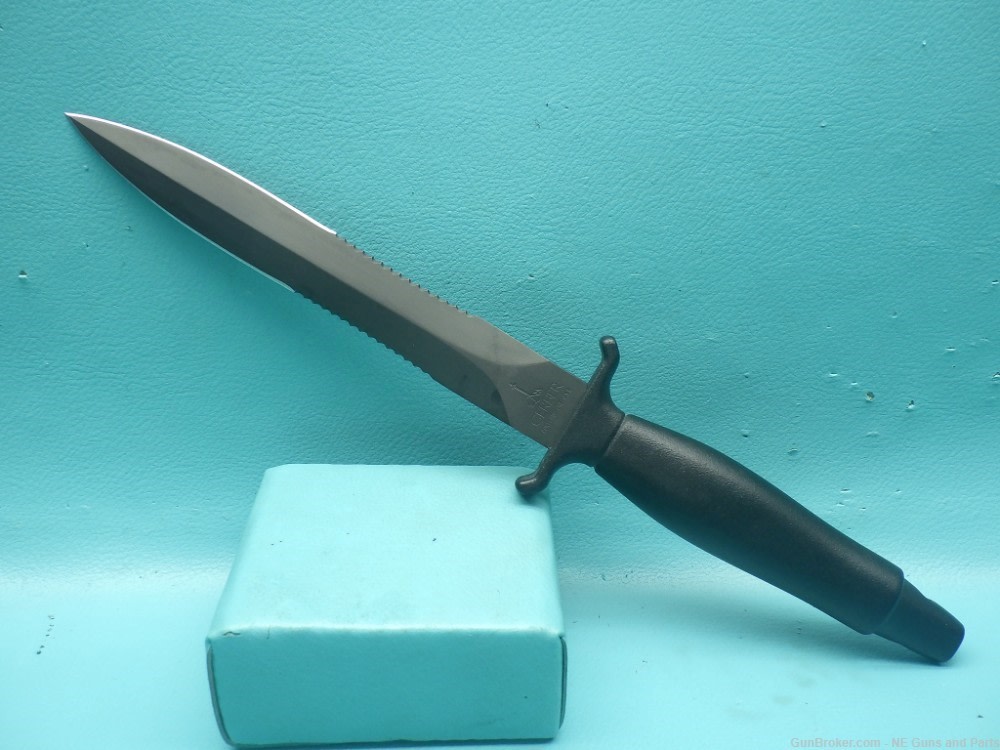 Gerber Mark ll Survival Knife 6.87"Black Blade (05707) Mfg1996 NIB W/Sheath-img-5