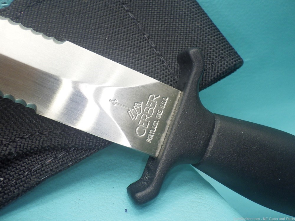 Gerber Mark ll Survival Knife 6.87"Blade (5700) Mfg 1998 NIB W/Sheath-img-3