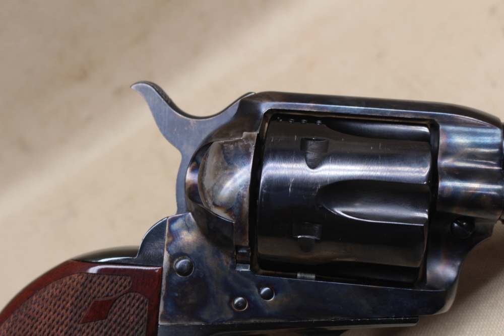Taylors Uberti Model 1873 .357 Mag Case Color Checkered -img-10