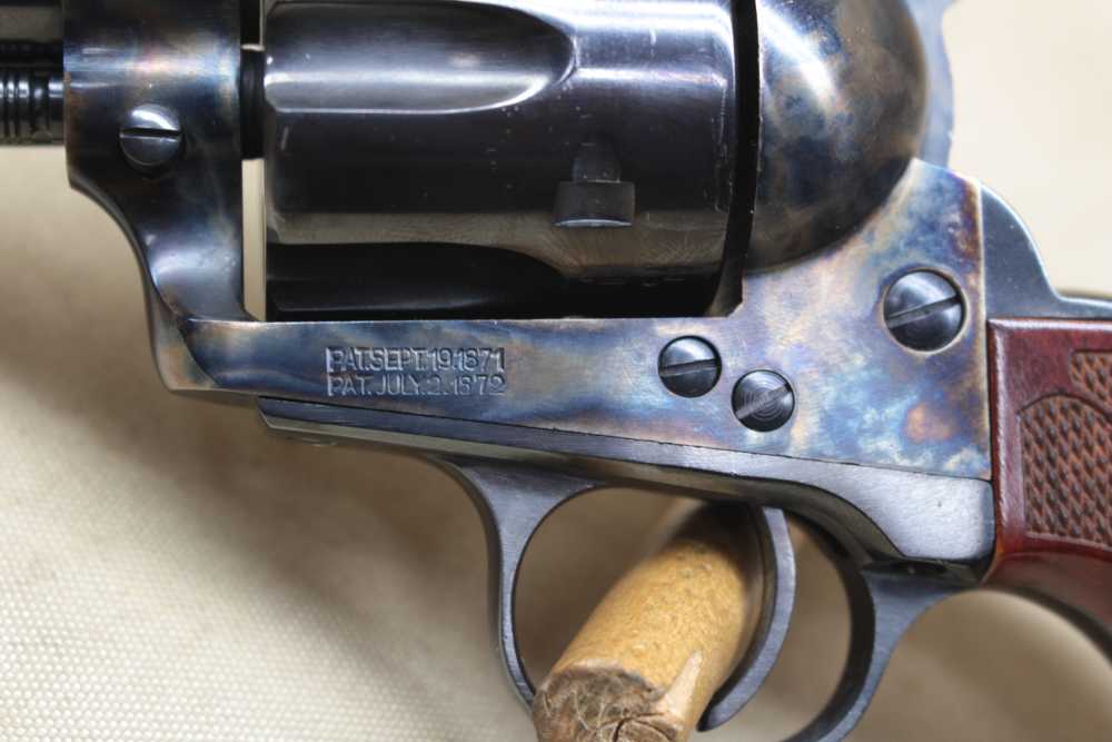 Taylors Uberti Model 1873 .357 Mag Case Color Checkered -img-4