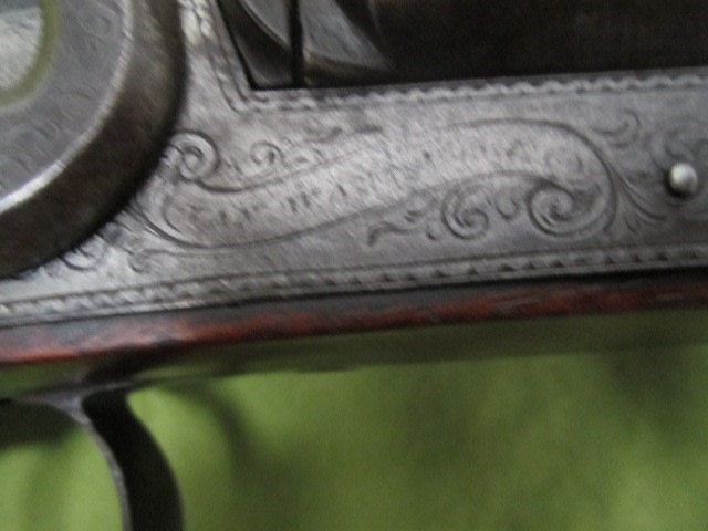 VAN WARTSON & CO percussion shotgun sxs supp[ier to South-img-5