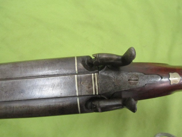 VAN WARTSON & CO percussion shotgun sxs supp[ier to South-img-17