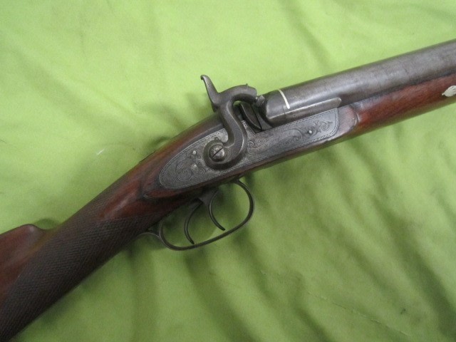 VAN WARTSON & CO percussion shotgun sxs supp[ier to South-img-4