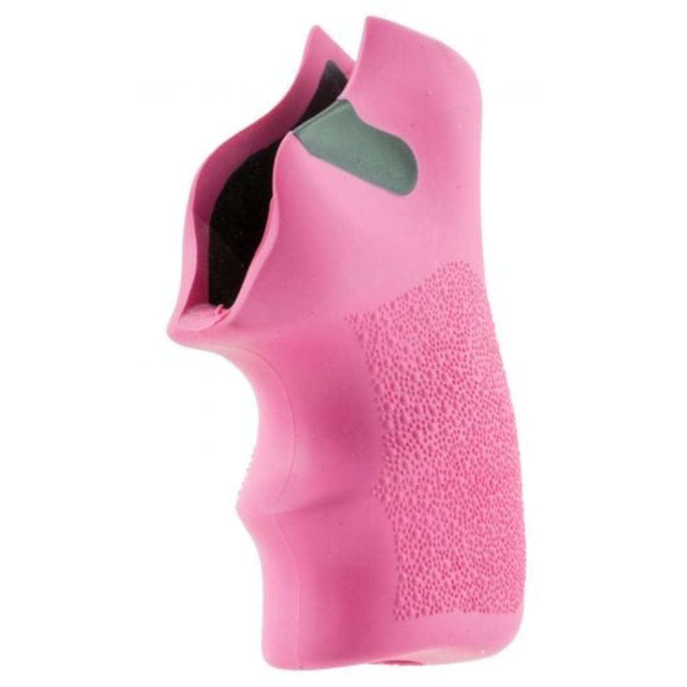 Hogue Ruger LCR Tamer Cushion Pink Rubber Grip #78027-img-0