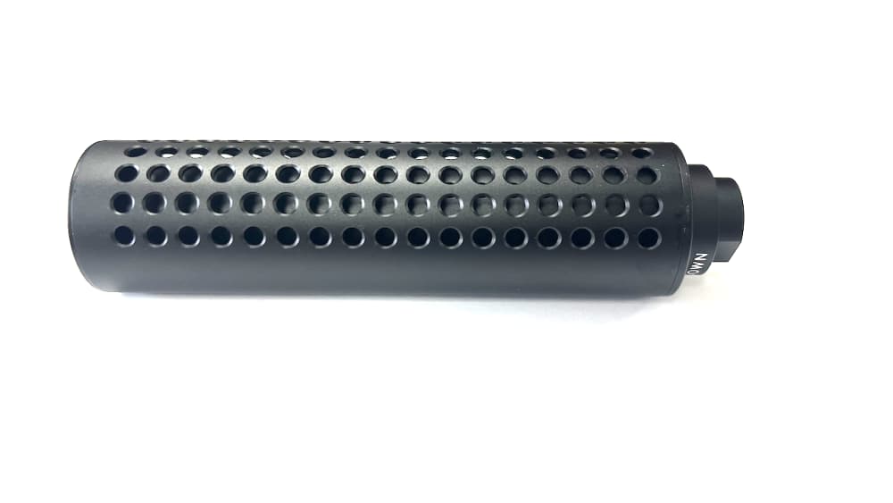 5x8/24 thread AR10/ .308 6.5 Creedmoor Fake suppressor corn cob 6 inches-img-2