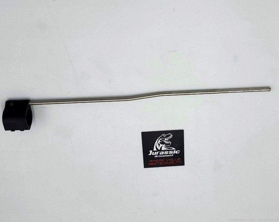 ASSEMBLED GAS BLOCK AND GAS TUBE - MEDIUM  MID  LENGTH - EASY INSTALL AR15-img-0