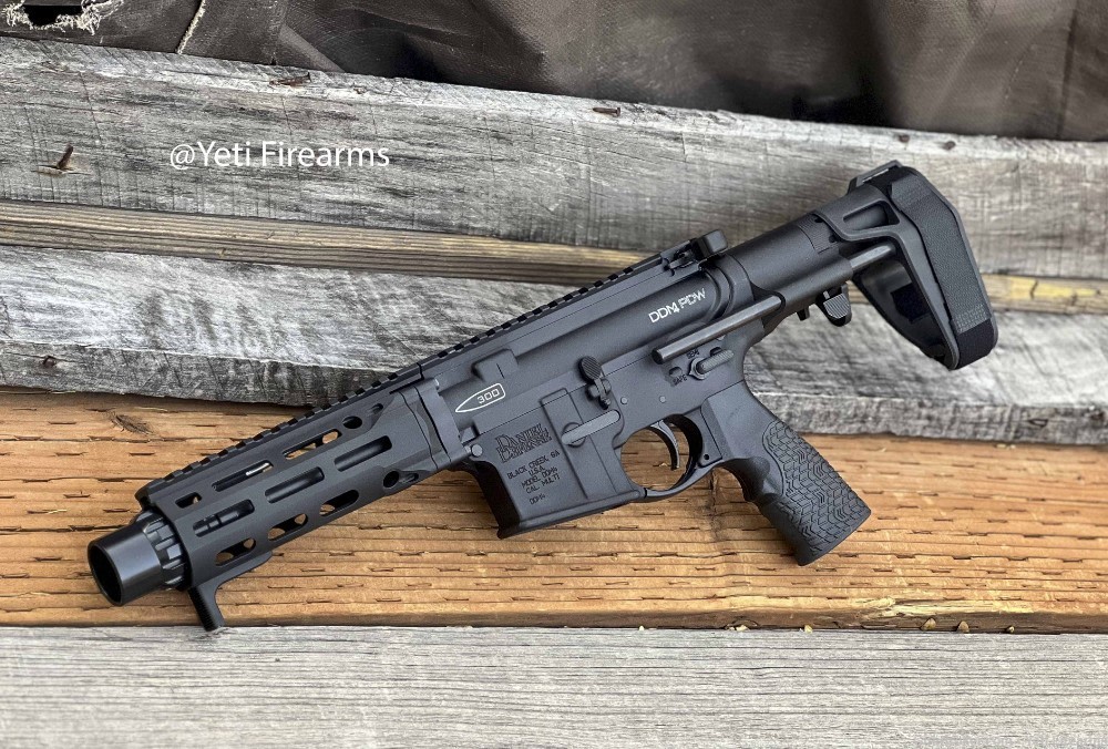Daniel Defense DDM4 PDW AR-15 Pistol 300 Blackout No CC Fee .300 -img-0
