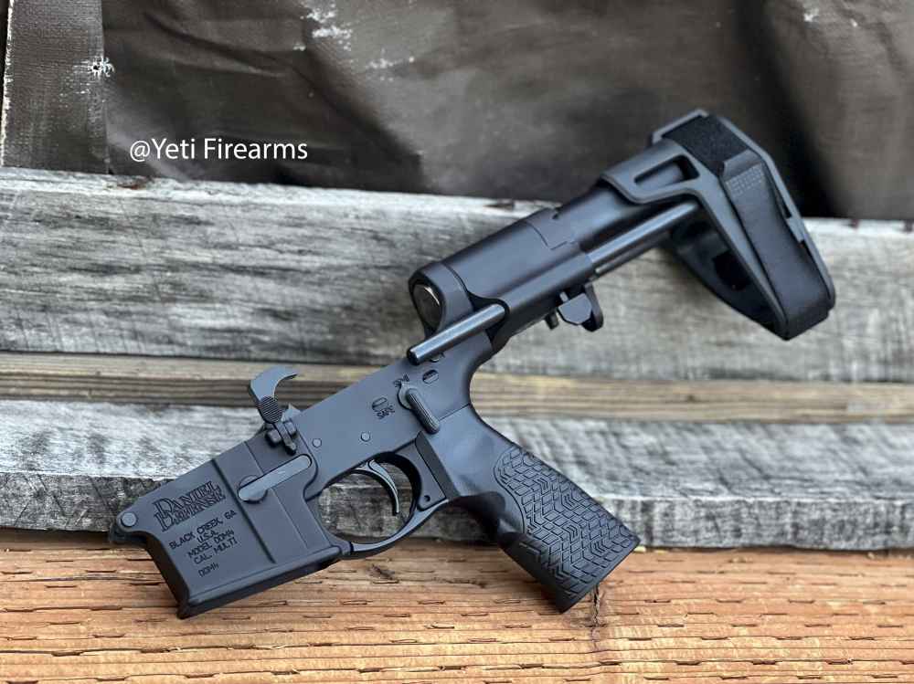 Daniel Defense DDM4 PDW AR-15 Pistol Lower W/ Maxim Brace 5.56 300 Blackout-img-0