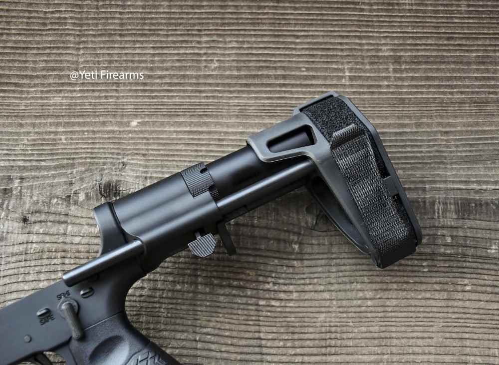 Daniel Defense DDM4 PDW AR-15 Pistol Lower W/ Maxim Brace 5.56 300 Blackout-img-8