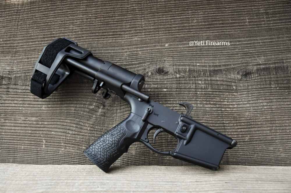 Daniel Defense DDM4 PDW AR-15 Pistol Lower W/ Maxim Brace 5.56 300 Blackout-img-5