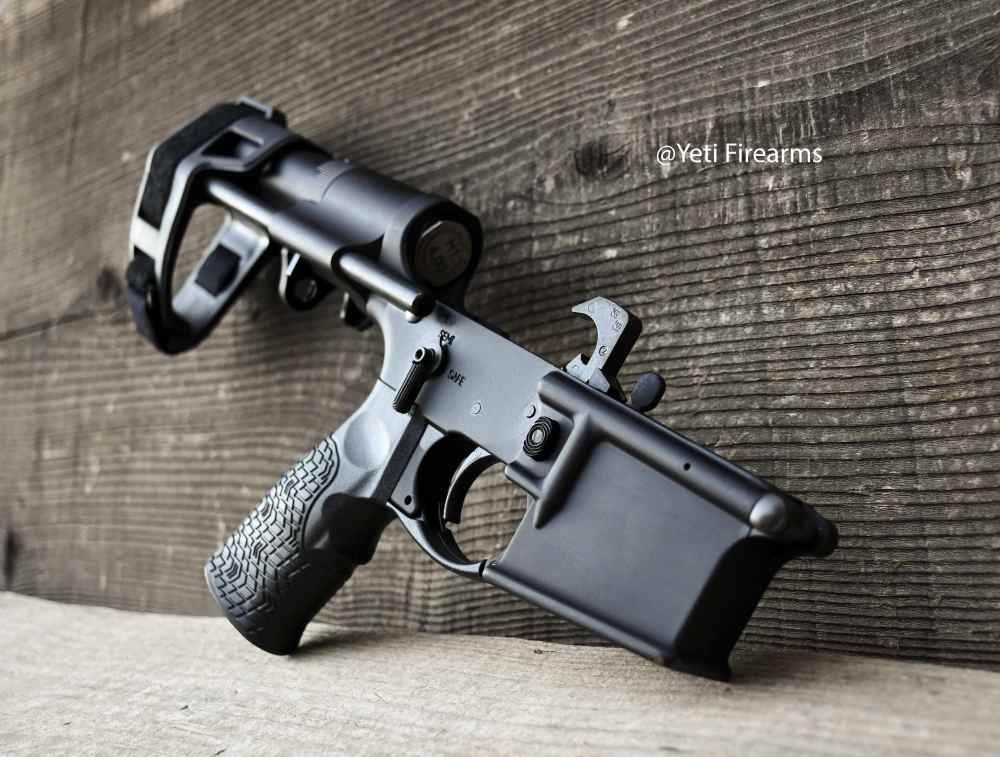 Daniel Defense DDM4 PDW AR-15 Pistol Lower W/ Maxim Brace 5.56 300 Blackout-img-3