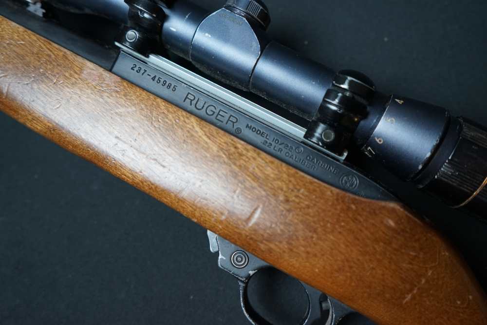 Ruger 10/22 Carbine, .22 LR, 18.5" barrel, Miruko Scope, Mfg 1993-img-8
