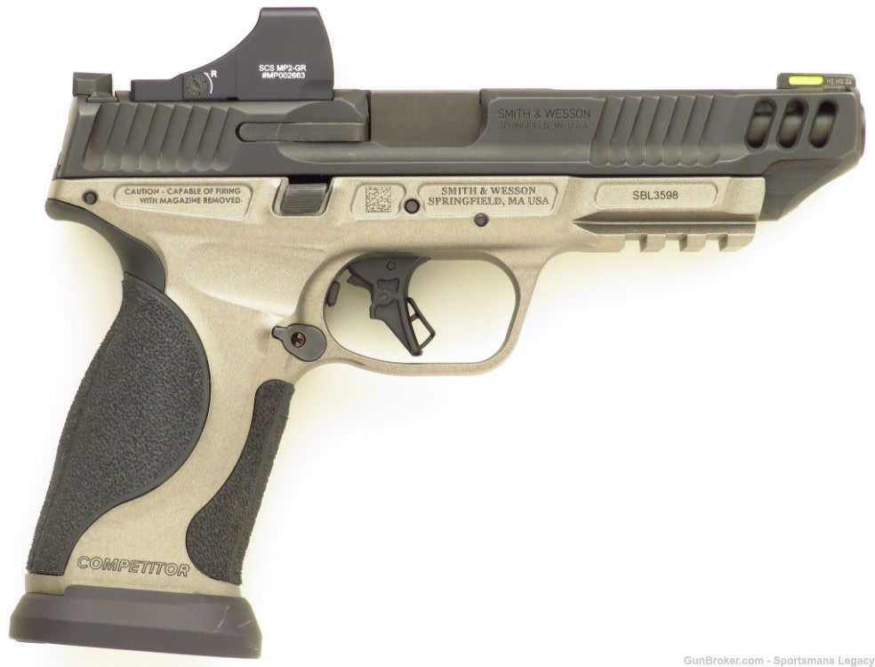 Smith & Wesson Performance Center M&P9 M2.0 Competitor 9mm, 98 percent-img-1