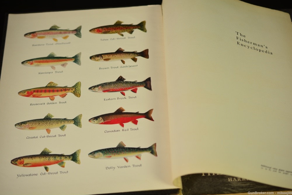 THE FISHERMAN'S ENCYCLOPEDIA 1954 1st Edition-img-1