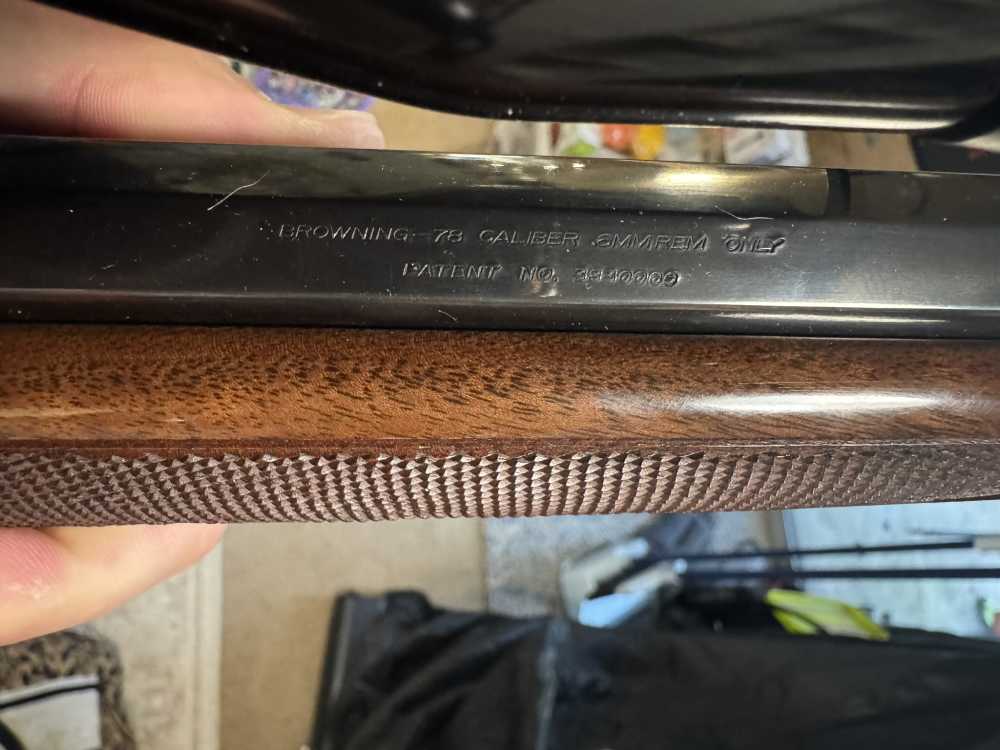 Browning Arms Company B-78 Rifle 6mm Rem 1975 and Redfield Scope-img-6