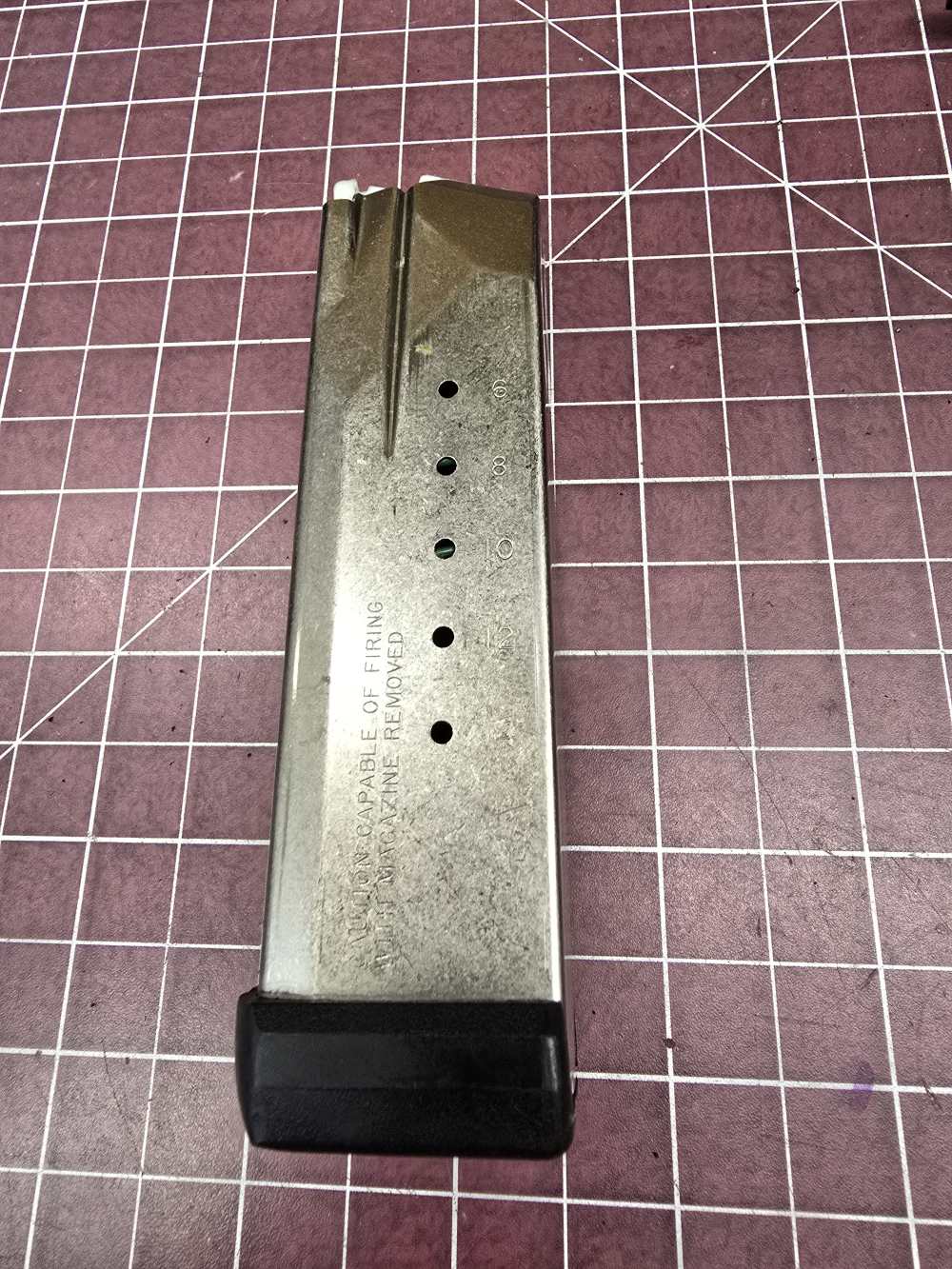 Smith & Wesson SIGMA Series .40 s&w 15 Round Stainless Magazine -img-3