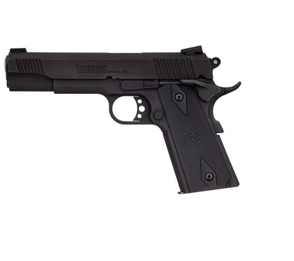 Taurus 1911 9MM 5" Barrel 9+1 Matte Black Checkered Polymer-img-0