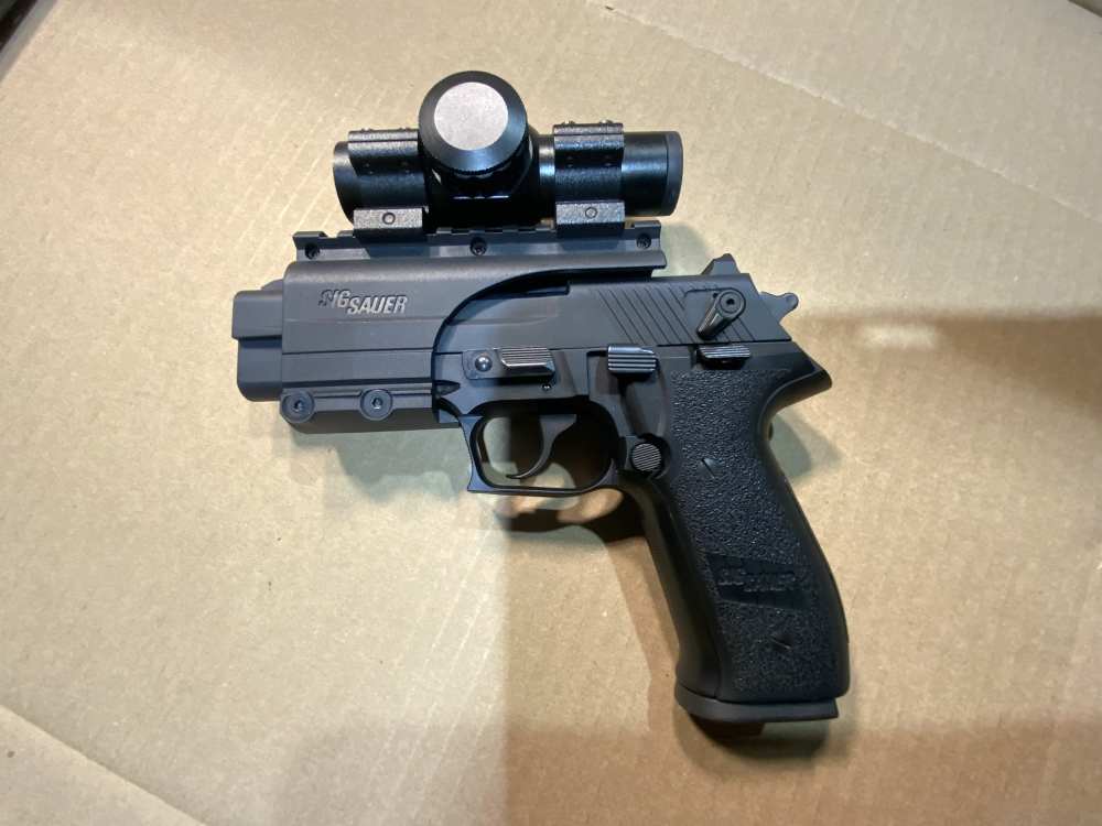 Sig Mosquito 22 great shooter VG red dot-img-2
