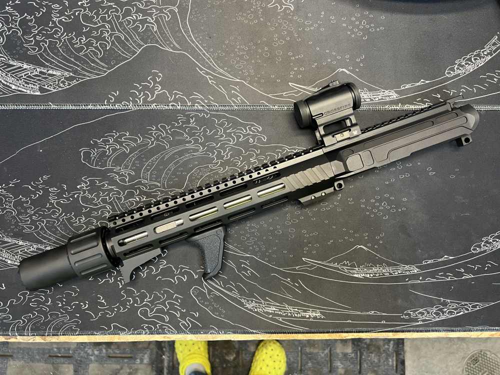 10.3in (556) Black & Stainless AR Upper “Prop 65” -CWRAY-img-48