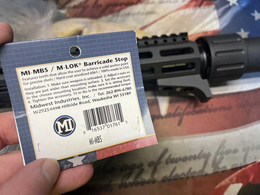10.3in (556) Black & Stainless AR Upper “Prop 65” -CWRAY-img-25