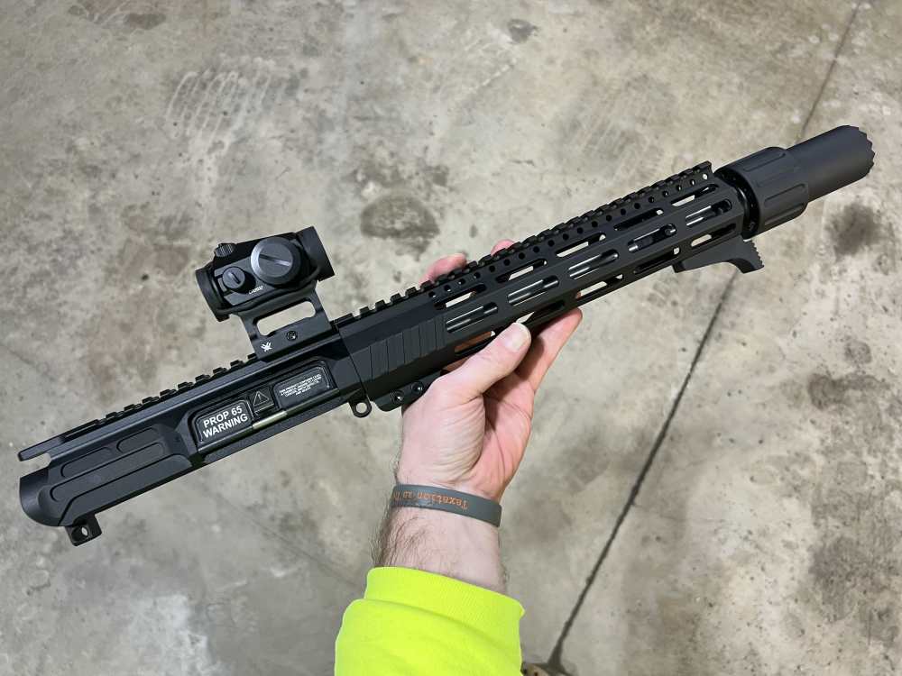 10.3in (556) Black & Stainless AR Upper “Prop 65” -CWRAY-img-24